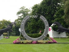 Fence 28: The Olympic Horses
