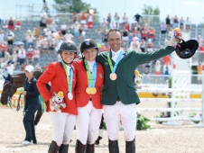 The Three Individual Medalists