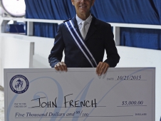 John French earned the leading hunter rider title at Washington