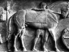 Xanthian Groom With Horse