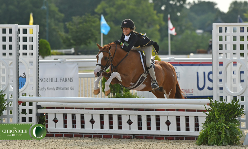 Medium Regular and Small Green Ponies Start 2023 USEF Pony Finals