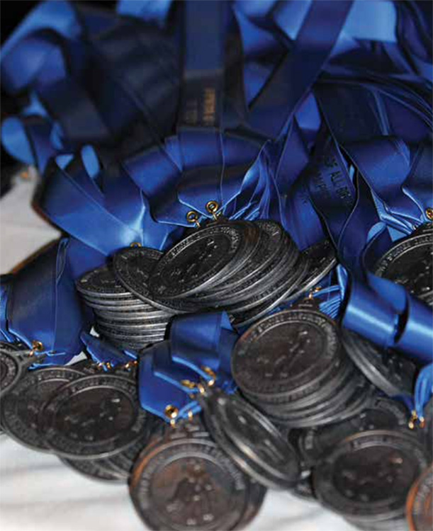 USDF medals