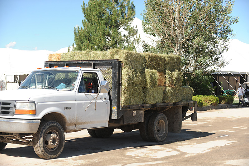 Climate hay truck