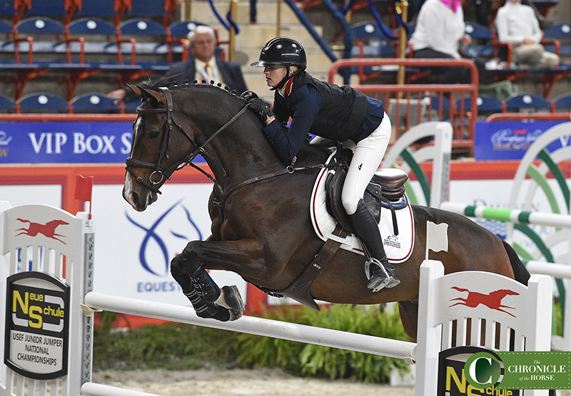 Zone 7 Claims Gold In Neue Schule/USEF Junior Jumper Prix Des 